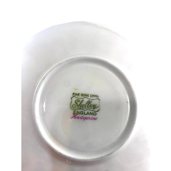 Shelley England Hedgerow Fine Bone China Tea Cup & Saucer Set - Picture 3 of 6